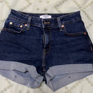 Denizen from Levi high rise shorts